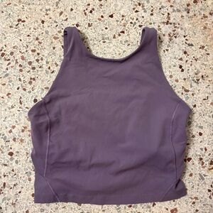 lululemon Align High-Neck Tank in a purple color
